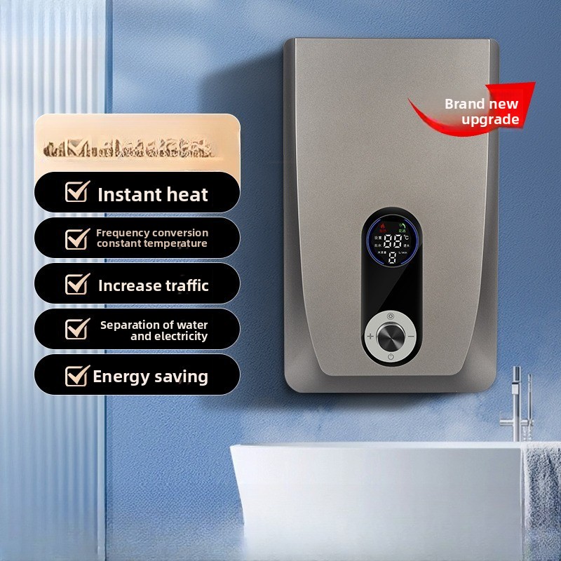Food Snacks At Home - Instant Electric Water Heater, Tank‑Free Wall‑Mounted