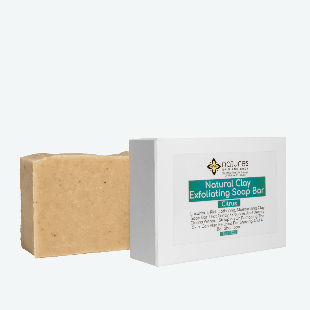 Food Near Snacks - Natural Clay Exfoliating Soap Bar —