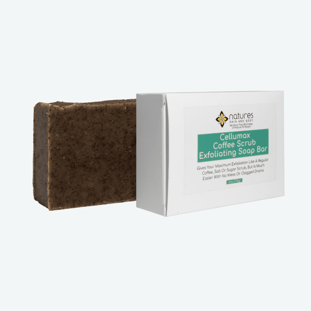 Food Near Snacks - Cellumax Coffee Scrub Exfoliating Soap Bar