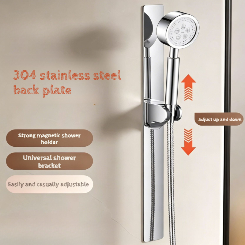 Food Snacks At Home - Stainless Steel Shower Column Non-punching Rotating