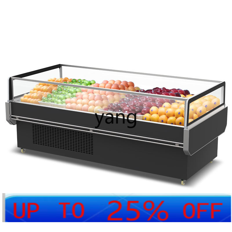 Food Snacks At Home - XZ fruit fishing display cabinet open