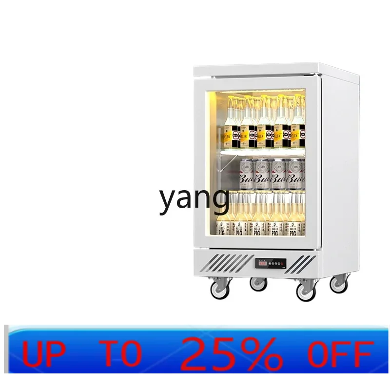 Food Snacks At Home - CX embedded stainless steel transparent freezer