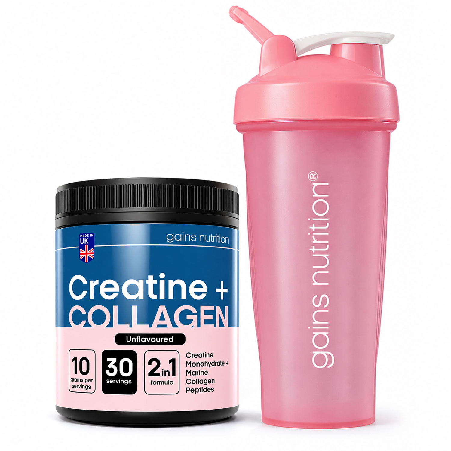 Tiger Nut Snack - Creatine + Marine Collagen Powder |