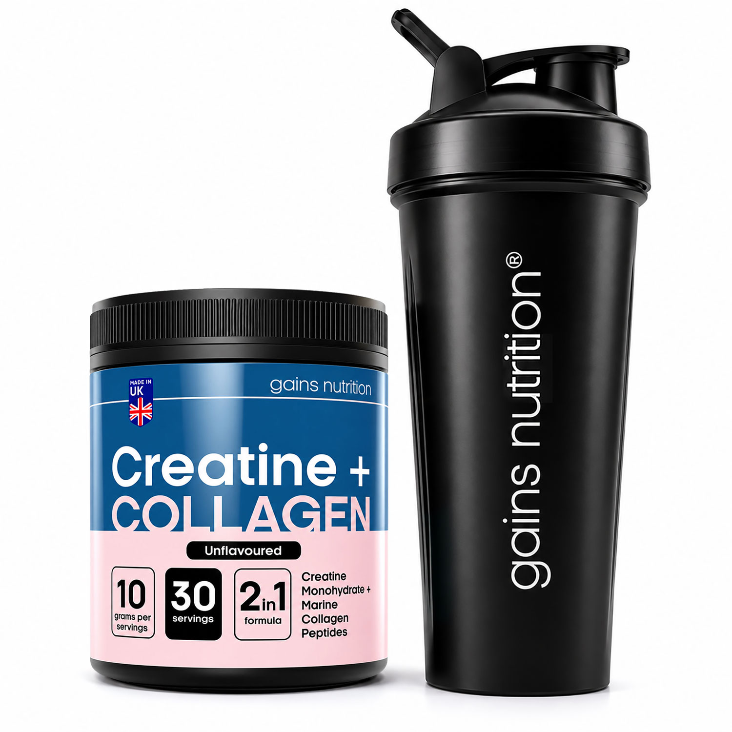 Tiger Nut Snack - Creatine + Marine Collagen Powder |