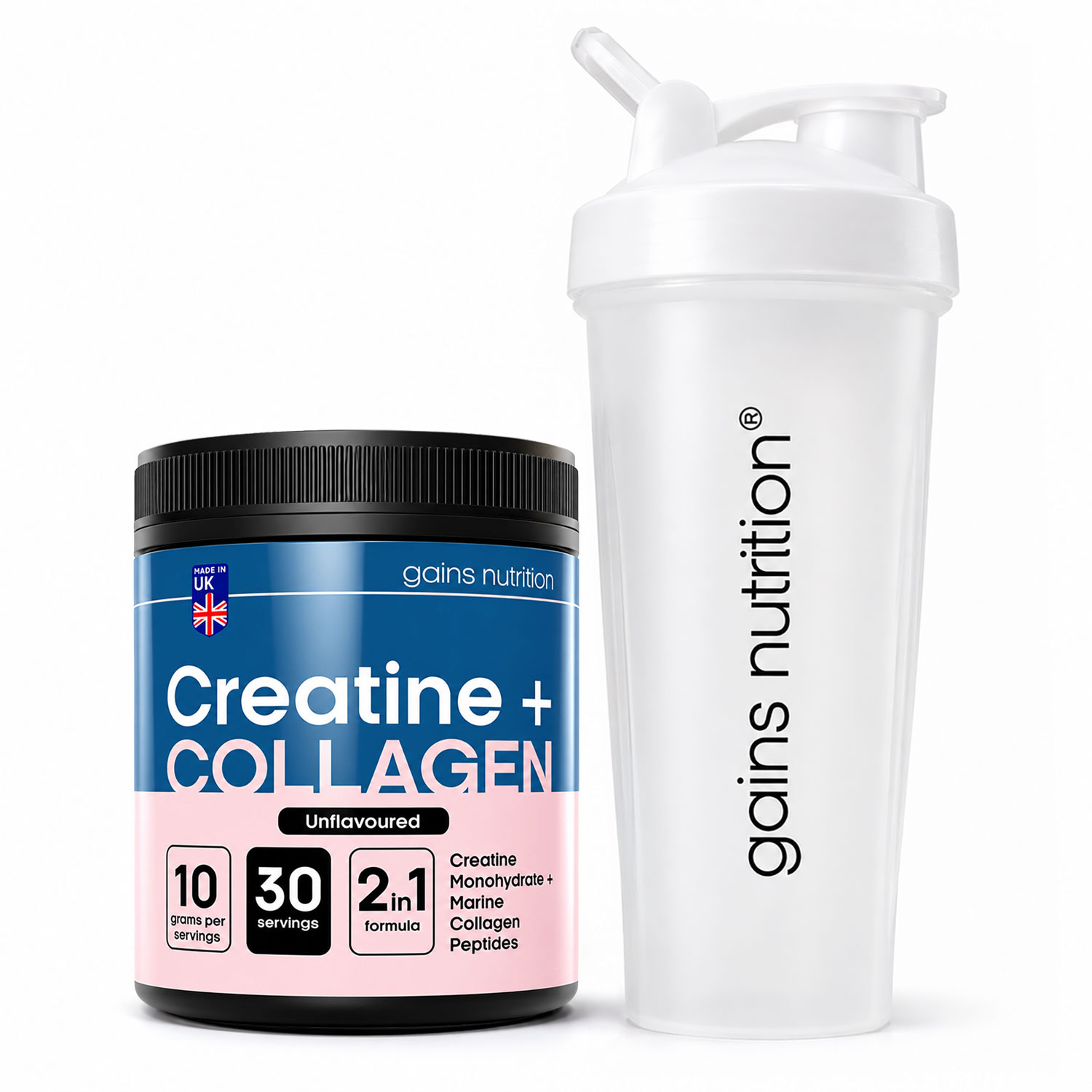 Tiger Nut Snack - Creatine + Marine Collagen Powder |
