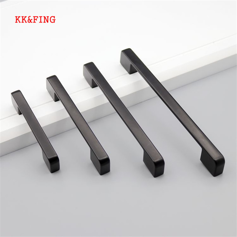 Food Snacks At Home - KK&FING American Style Black Aluminum Cabinet