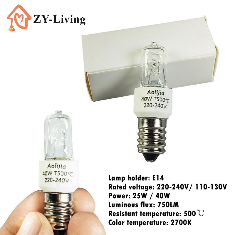 Food Snacks At Home - 1Pcs 25W/40W E14 Oven Light Bulb