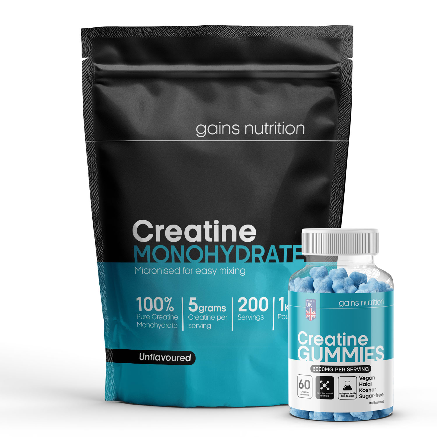 Tiger Nut Snack - Creatine Duo Bundle - 1kg Pouch