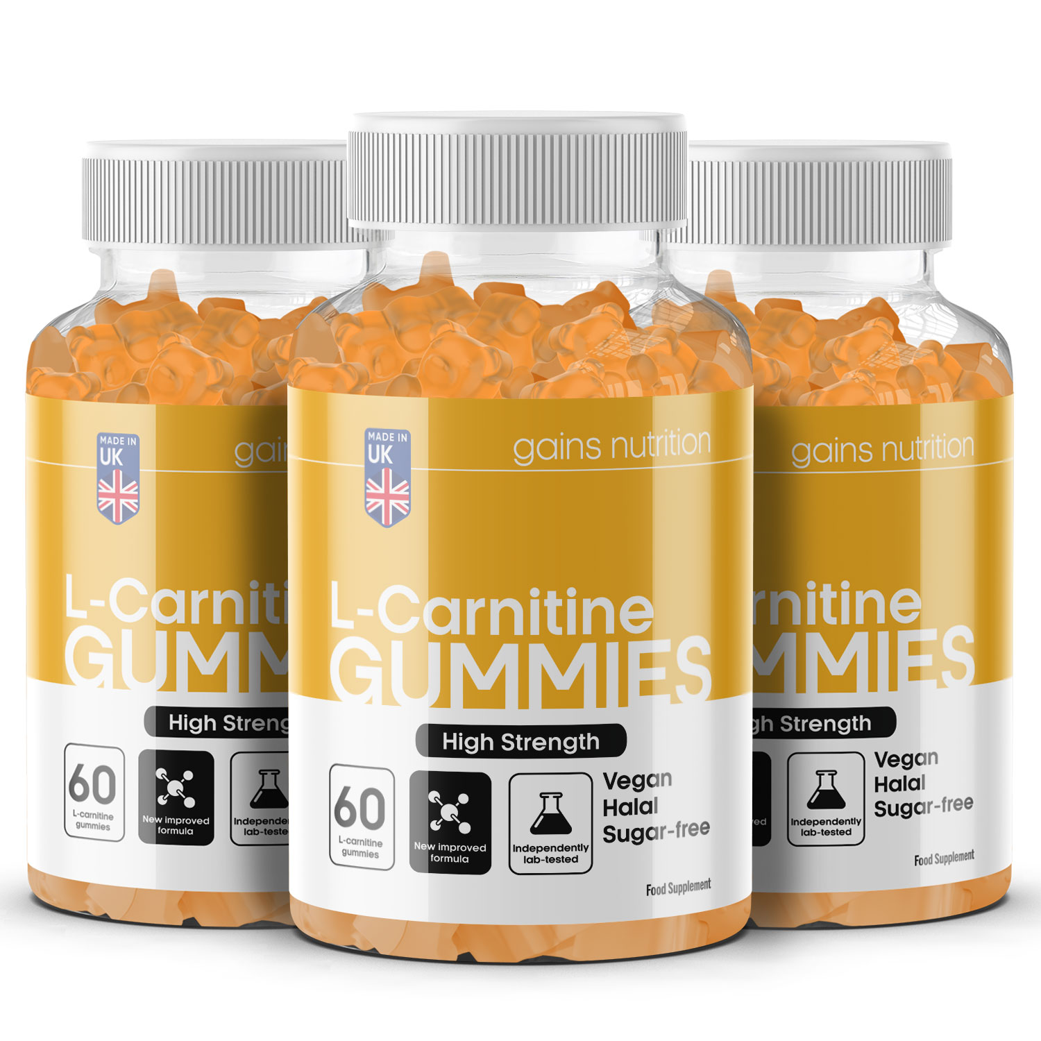 Tiger Nut Snack - L-Carnitine Gummies | Mango Flavour |
