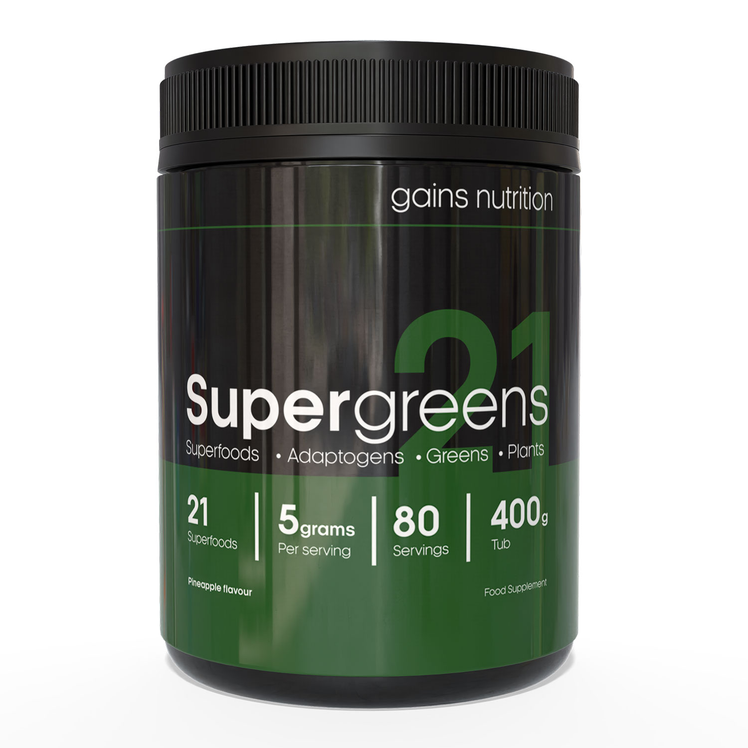 Tiger Nut Snack - Super Greens 21 Powder | Pineapple