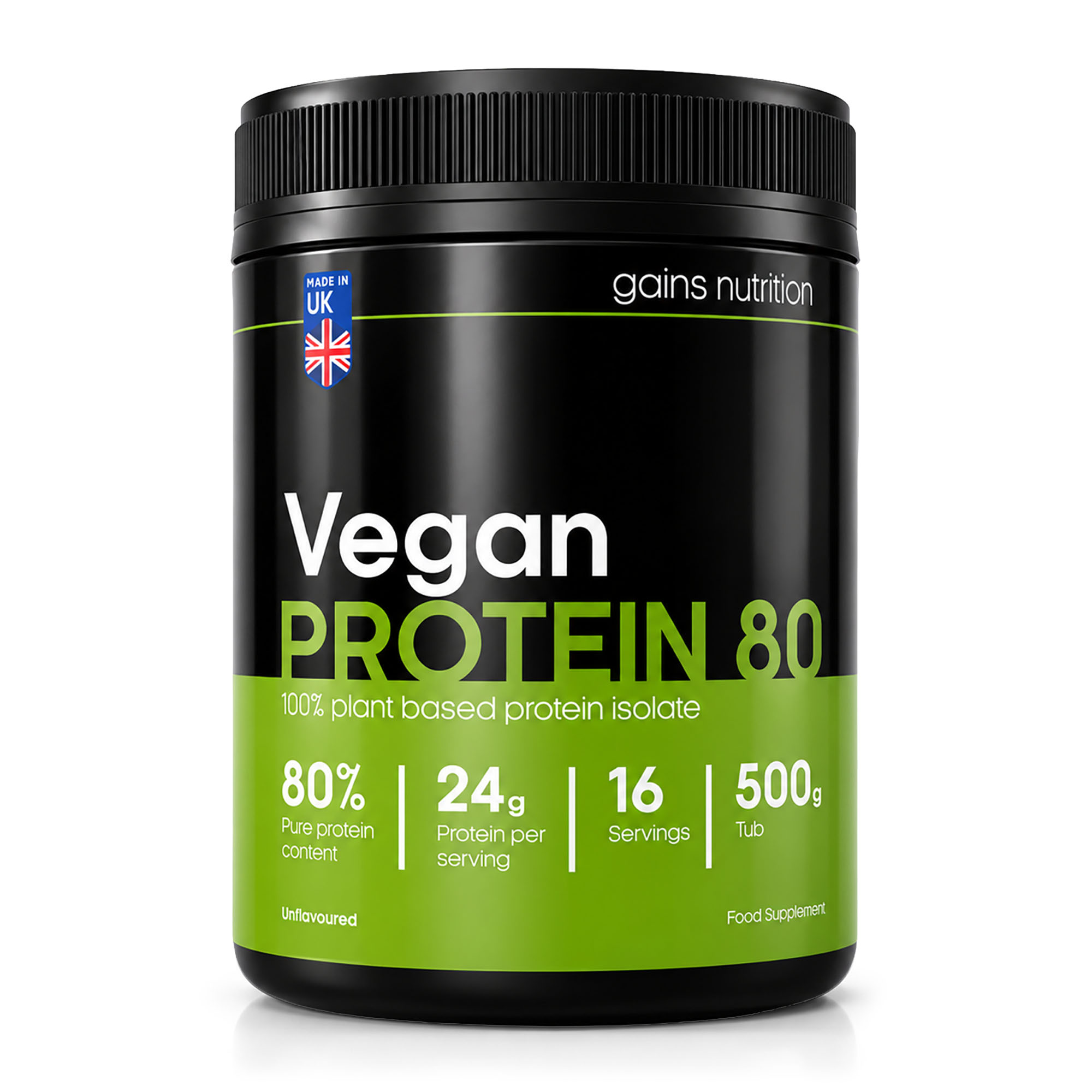 Tiger Nut Snack - Vegan Protein 80 | 500g Tub