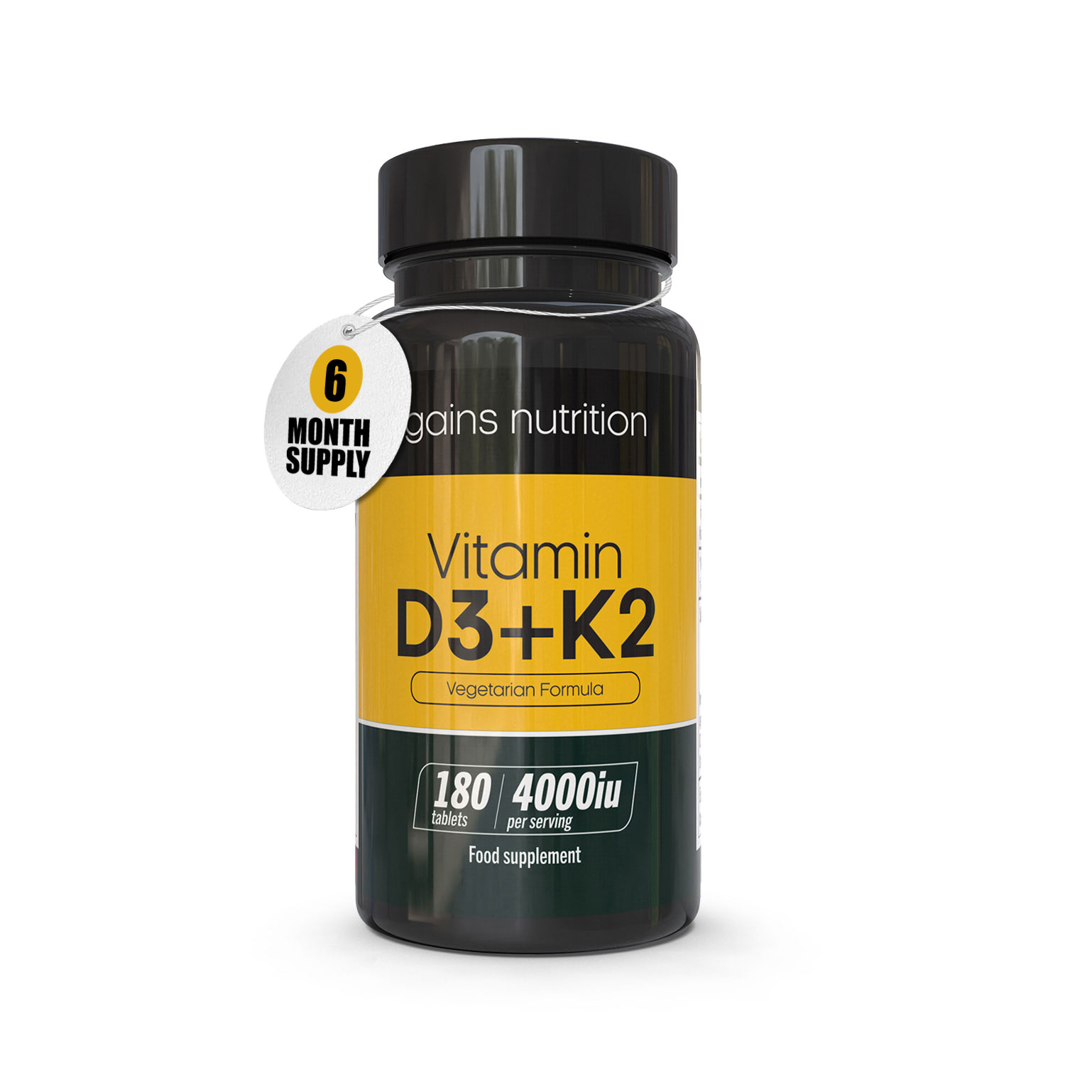 Tiger Nut Snack - Vitamin D3 + K2 | 4000iu