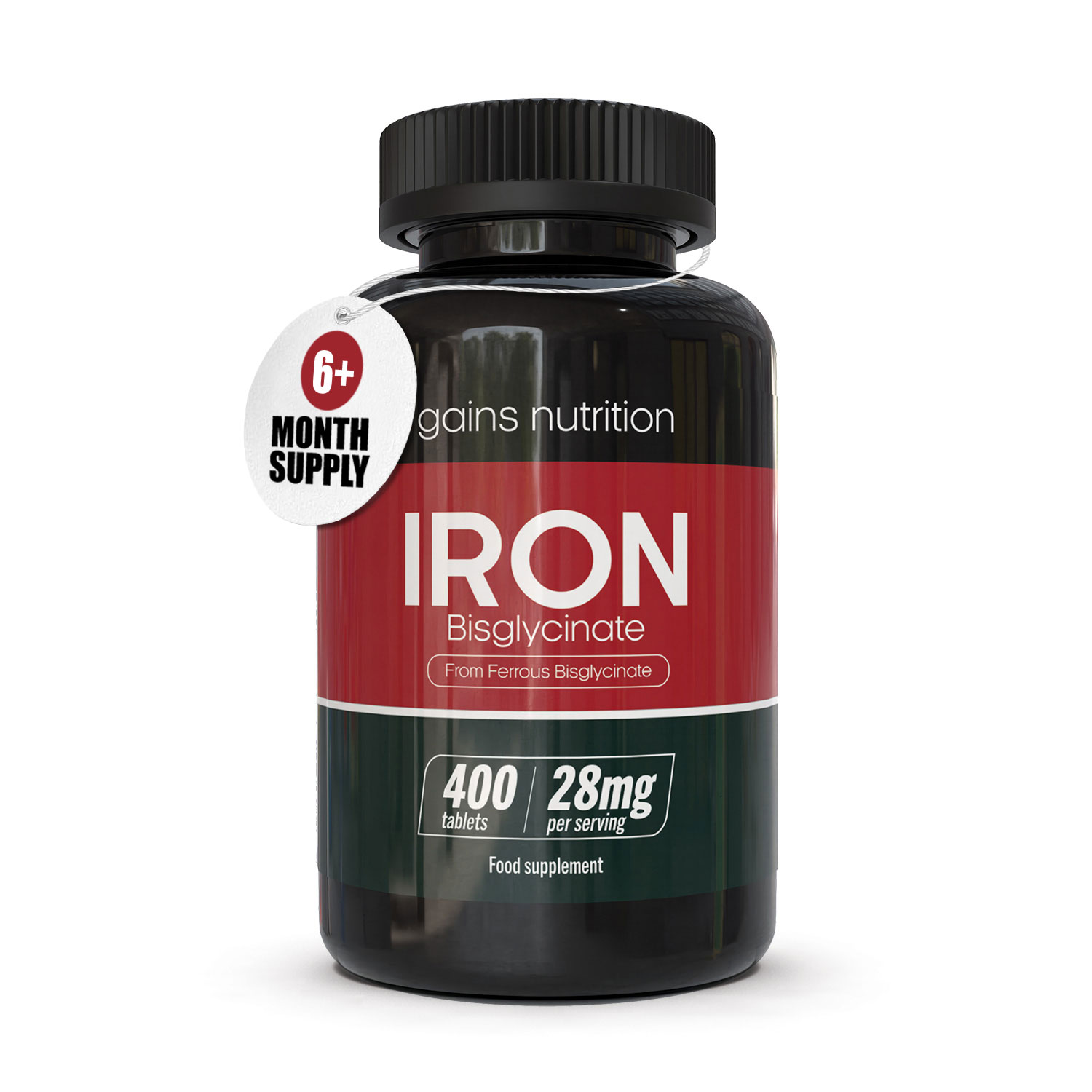 Tiger Nut Snack - Iron Bisglycinate | 28mg | 400