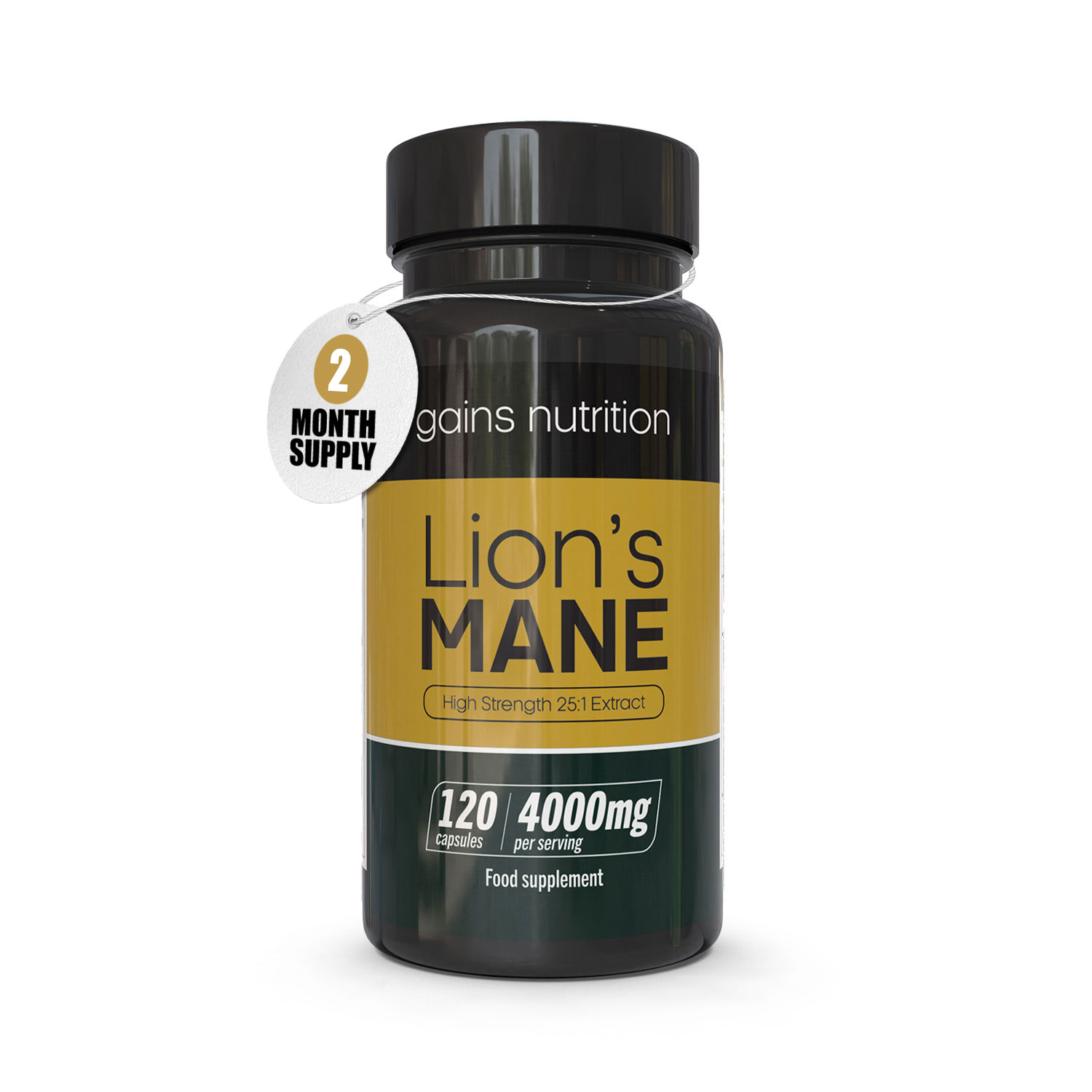 Tiger Nut Snack - Lions Mane | 4000mg | 120