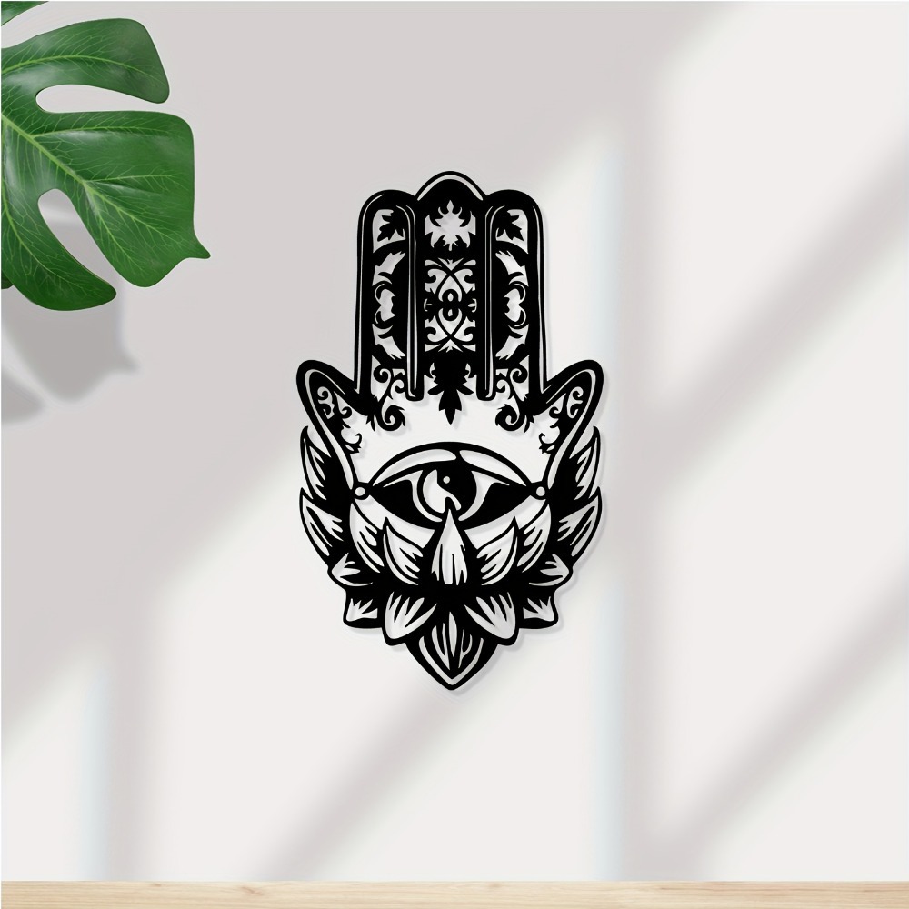 Food Snacks At Home - CIFBUY Iron Wall Art Hamsa Hand