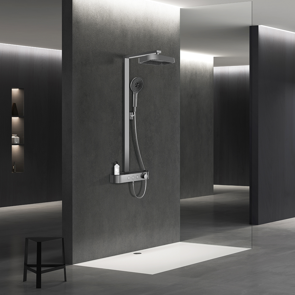 Food Snacks At Home - Shower Set,Modern Chrome-Finished Brass Shower Faucets