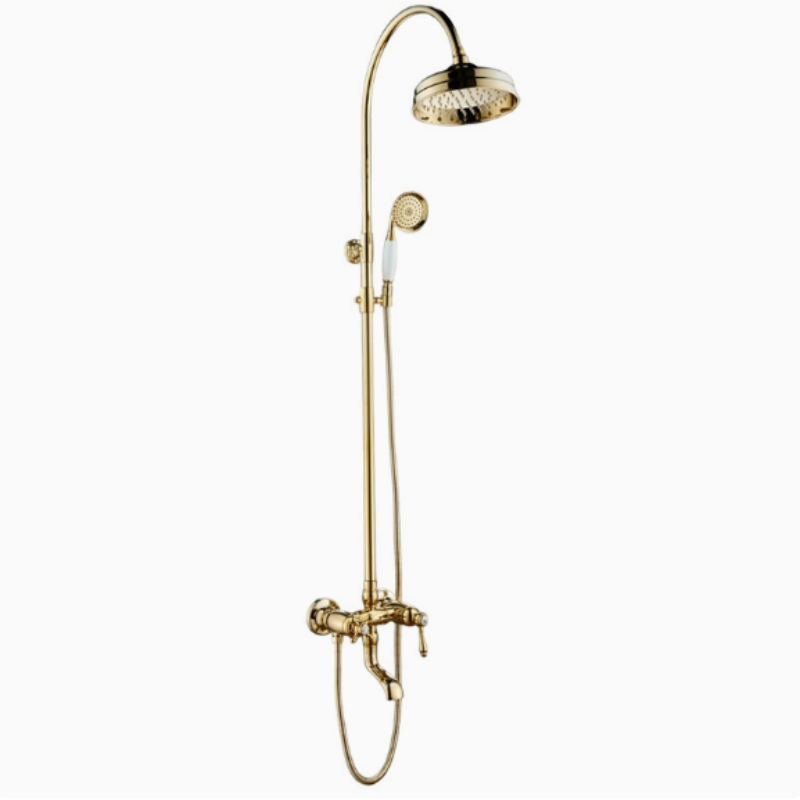 Food Snacks At Home - Shower Set,Shower Set Brass Chrome Plated