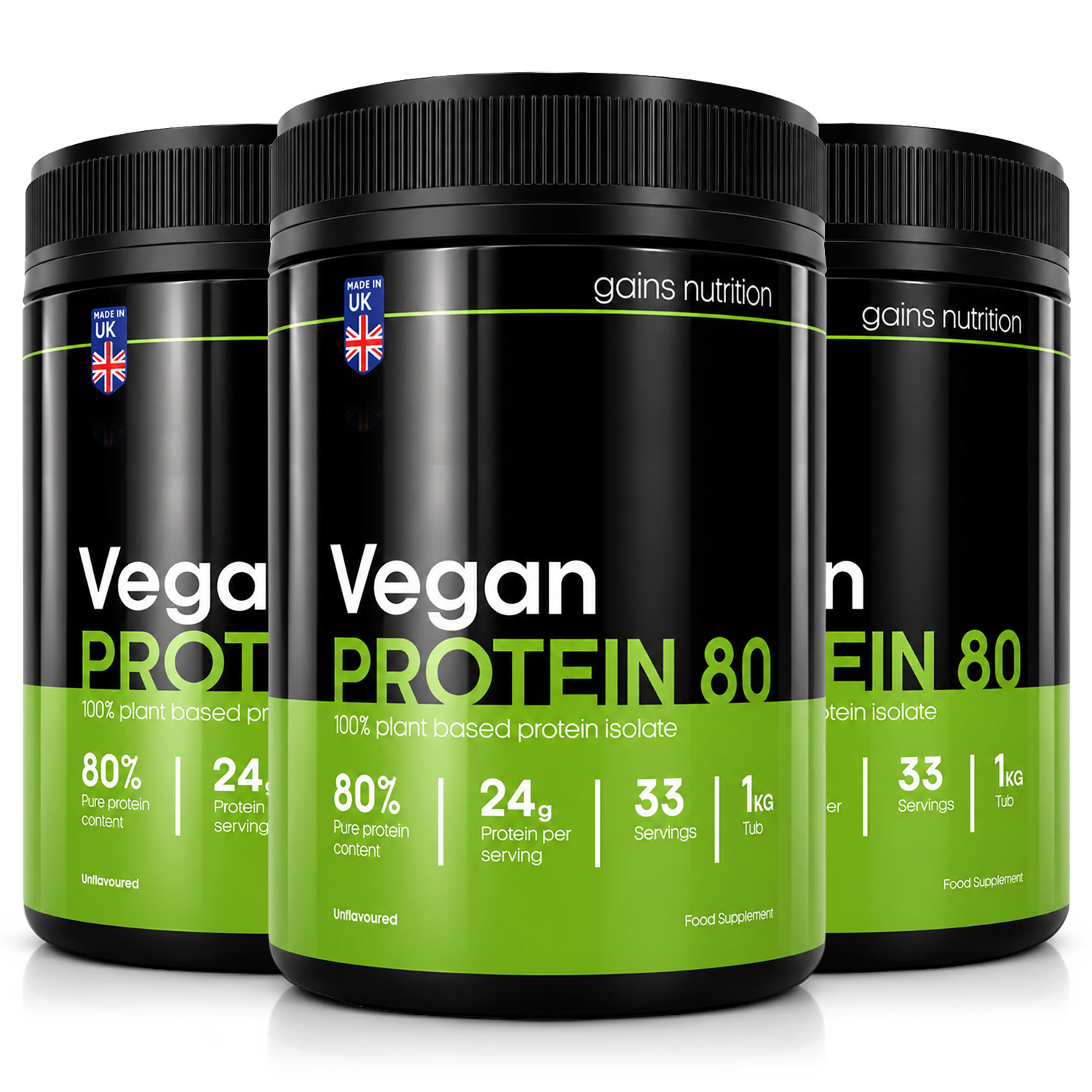 Tiger Nut Snack - Vegan Protein 80 | 1KG Tub