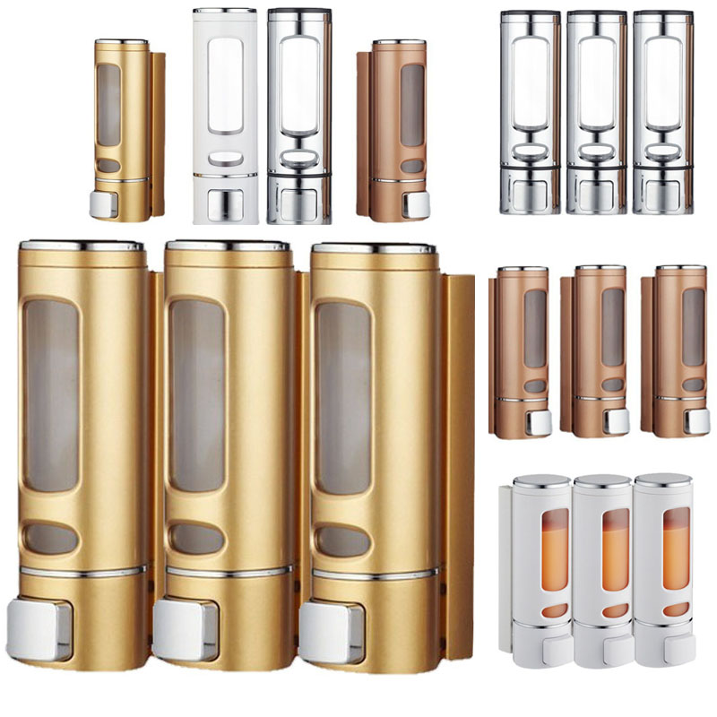 Food Snacks At Home - Single/double 400Ml Soap Dispenser Wall-Mount Shower