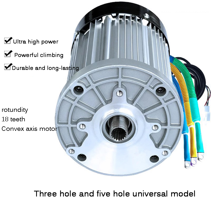 Food Snacks At Home - 60V/72V 3000W 4600RPM permanent magnet brushless
