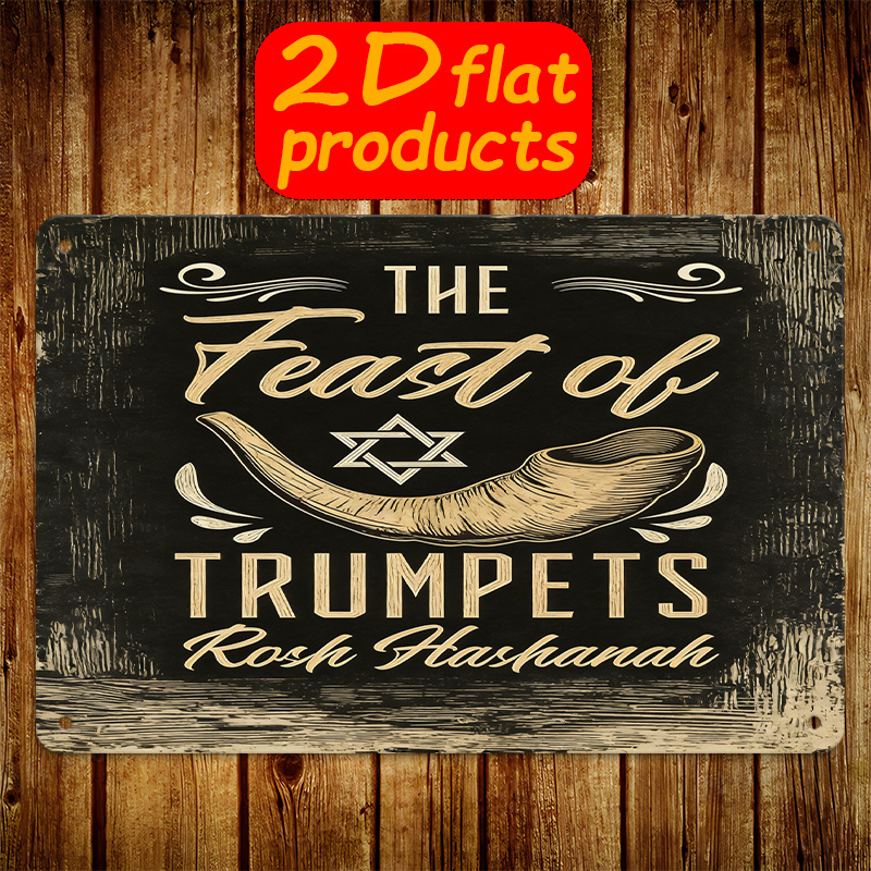Food Snacks At Home - CIFBUY Vintage Metal Wall Art Aluminum