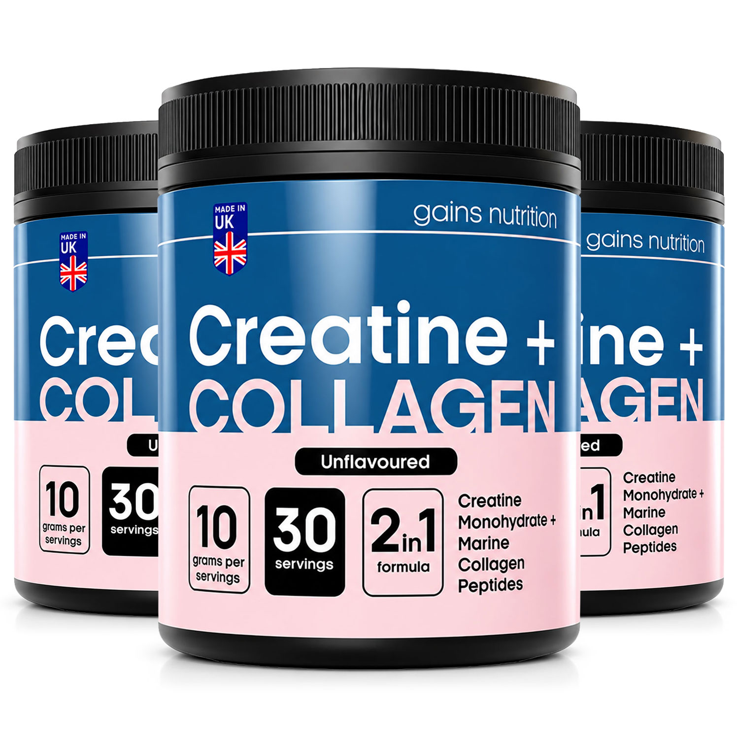 Tiger Nut Snack - Creatine + Marine Collagen Powder |