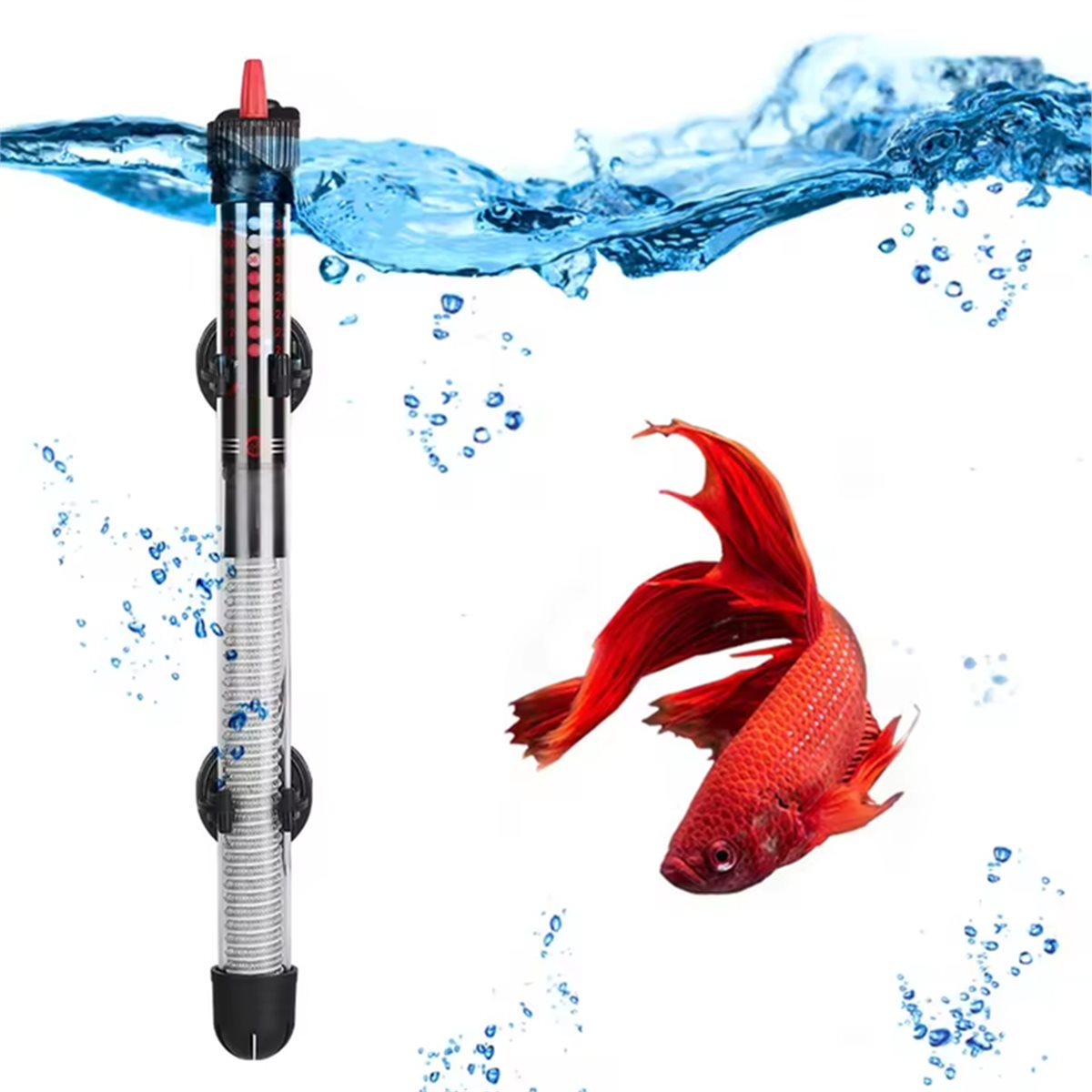 Food Snacks At Home - (A02R] Submersible Aquarium Heater 25-300W Adjustable
