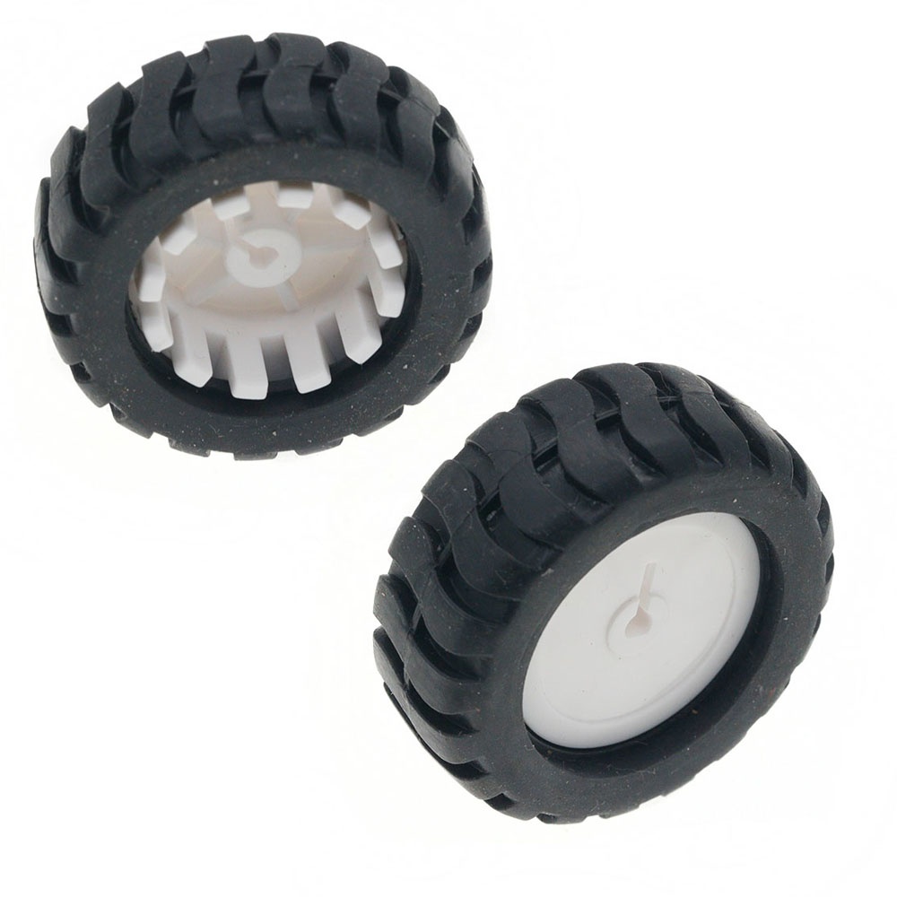 Food Snacks At Home - D-axis rubber tire Robot Accessories 43MM