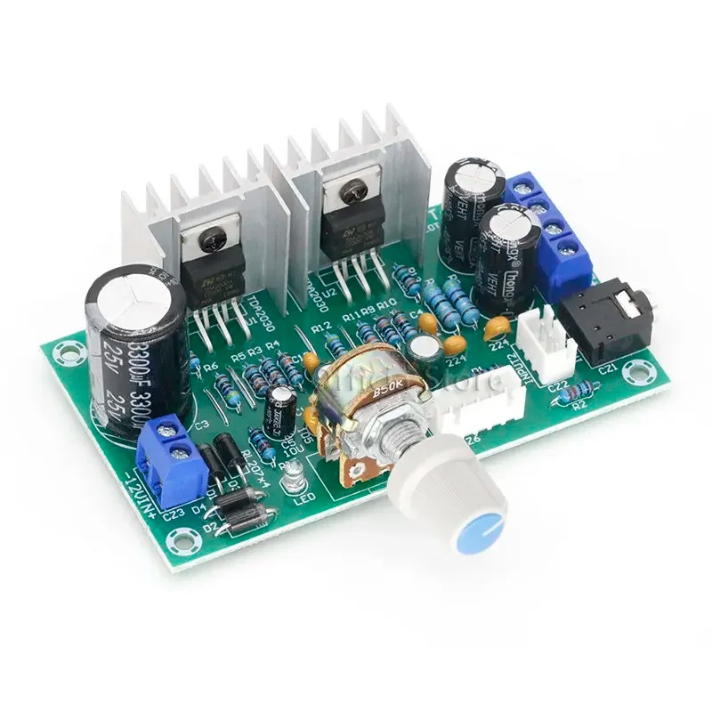 Food Snacks At Home - Mini TDA2030 Dual Channel Power Amplifier