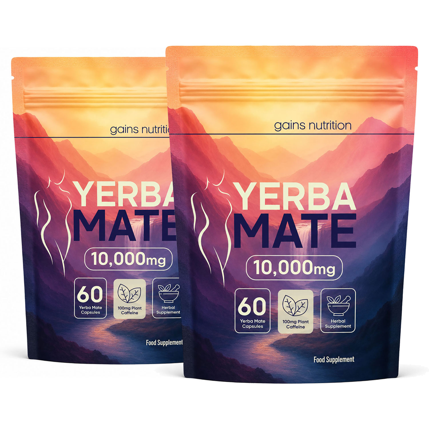 Tiger Nut Snack - Yerba Mate Capsules Pouch | Clean