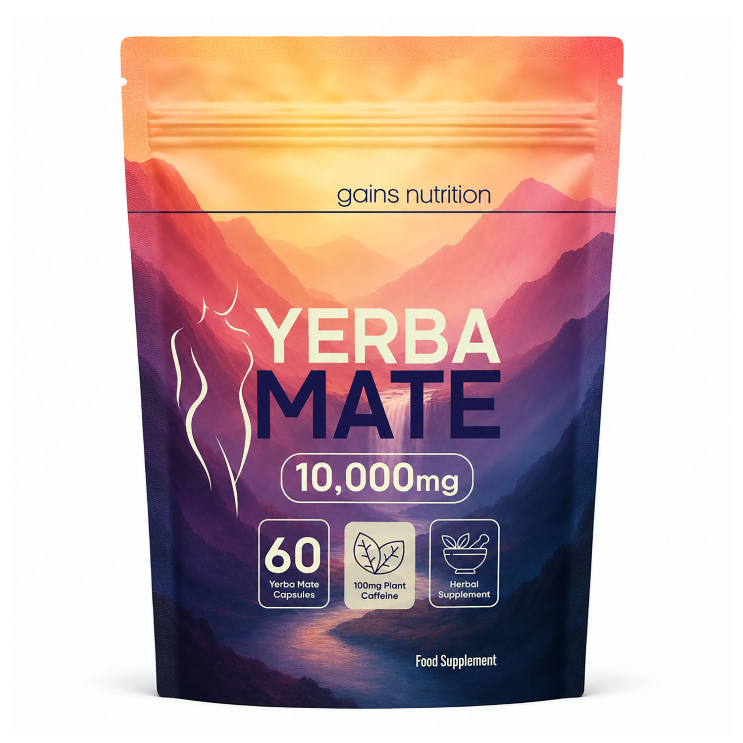 Tiger Nut Snack - Yerba Mate Capsules Pouch | Clean