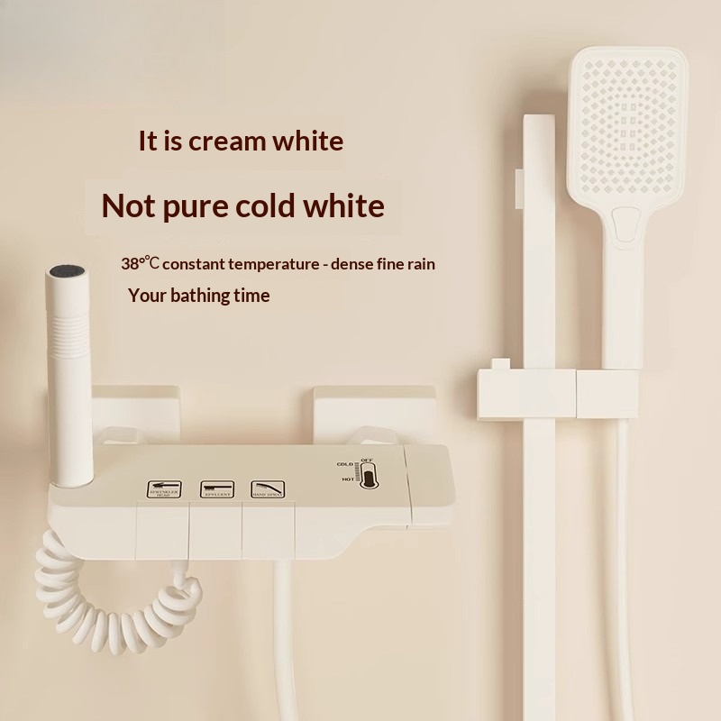 Food Snacks At Home - Creamy Easy Topless Shower Set All