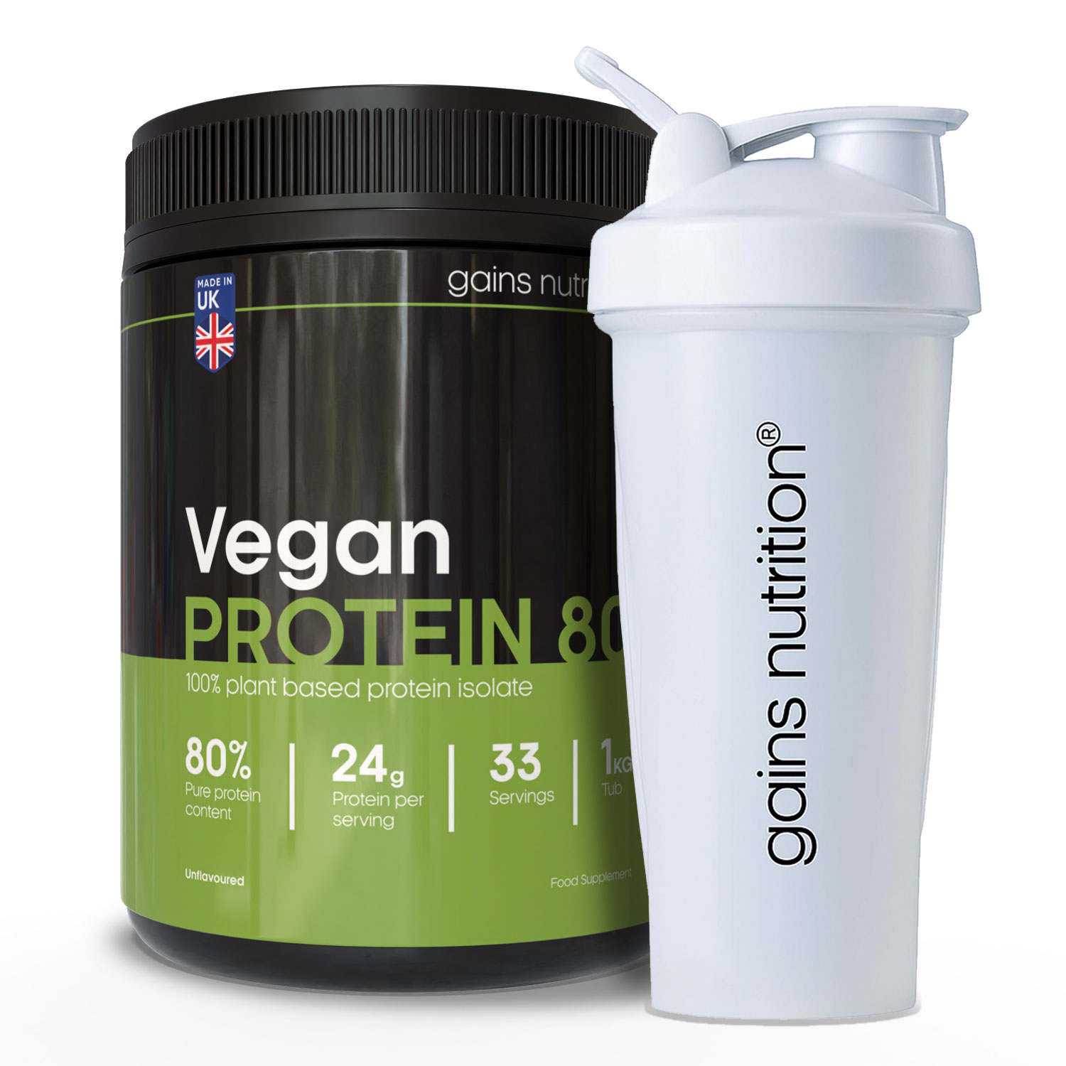 Tiger Nut Snack - Vegan Protein 80 | 1KG Tub