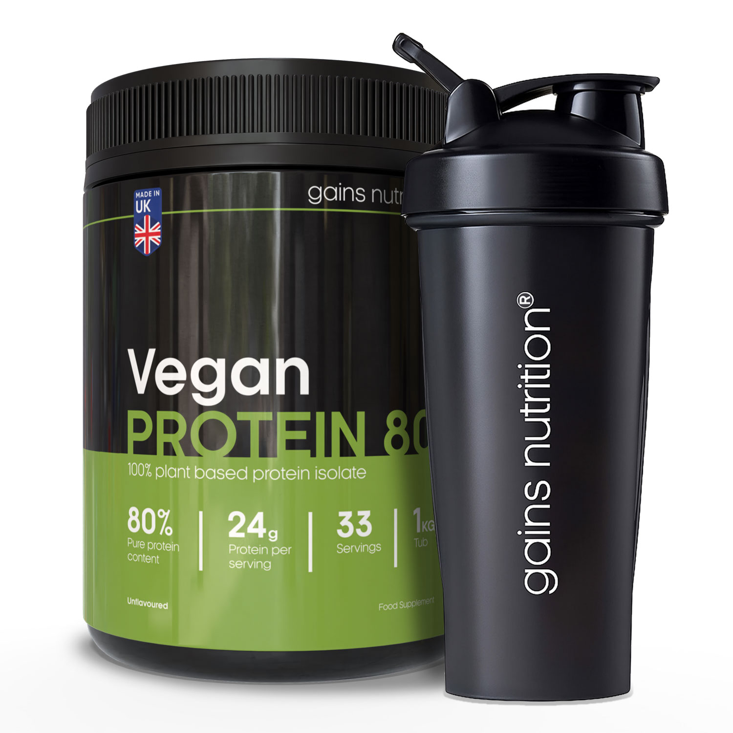Tiger Nut Snack - Vegan Protein 80 | 1KG Tub