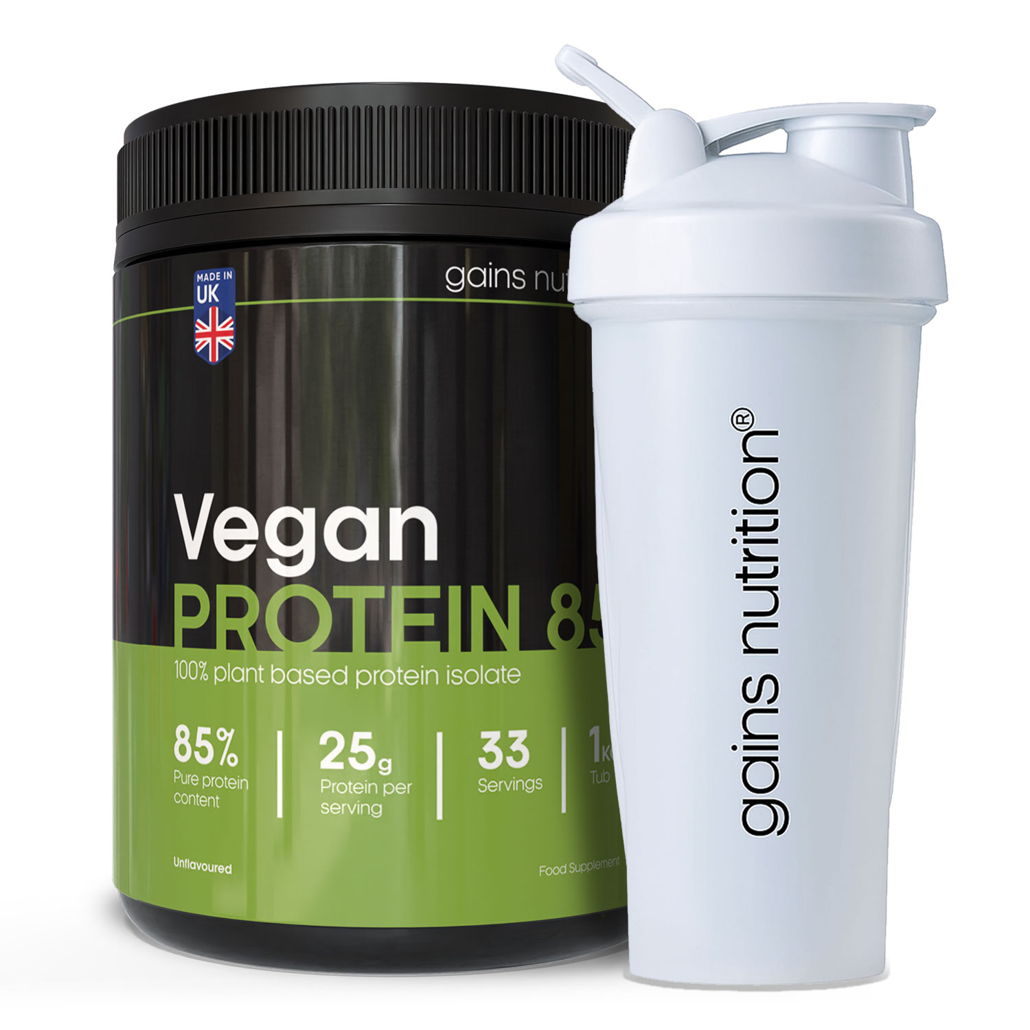 Tiger Nut Snack - Vegan Protein 85 | 1KG Tub