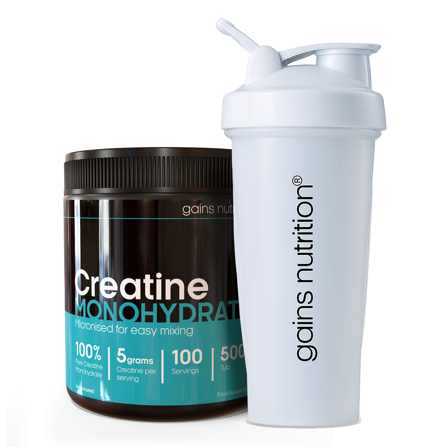 Tiger Nut Snack - Creatine Monohydrate Powder Tub | 500g