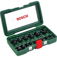 Bosch 15 Piece 1/4