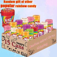 15 cans of rainbow candy! Rain - Food Near Snacks review and price