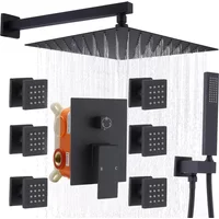 Matte Black Shower System with - Food Snacks At Home review and price