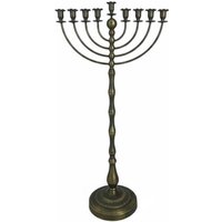 Antique Bronze Menorah Stand M - Food Snacks At Home review and price