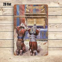 CIFBUY Rustic Biblical Scene M - Food Snacks At Home review and price