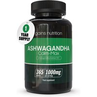 Ashwagandha | 1000mg | 365 Tab - Tiger Nut Snack review and price