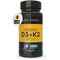 Vitamin D3 + K2 | 4000iu | 180 - Tiger Nut Snack review and price