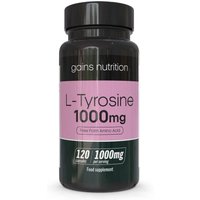 L-Tyrosine | 1000mg | 120 Caps - Tiger Nut Snack review and price