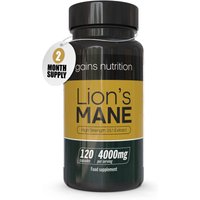 Lions Mane | 4000mg | 120 Caps - Tiger Nut Snack review and price