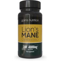 Lions Mane | 4000mg | 180 Tabl - Tiger Nut Snack review and price