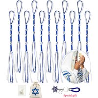 8/16 Pcs Blue White Hebrew Tzi - Food Snacks At Home review and price