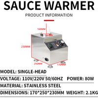 Commercial Sauce Warmer, Choco - Food Snacks At Home review and price