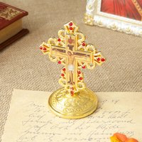 Byzantine Orthodox Standing Cr - Food Snacks At Home review and price