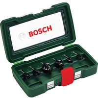 Bosch 6 Piece 1/4